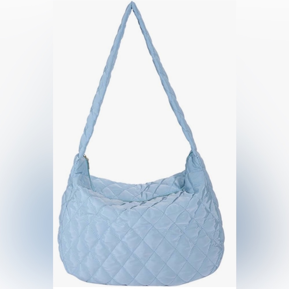Women Puffer Tote Bags Quilted Down Shoulder Bag Lightweight